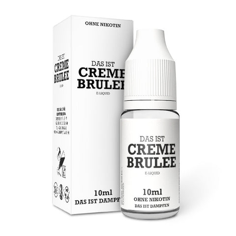 Das ist Dampfen Creme Brulee Liquid