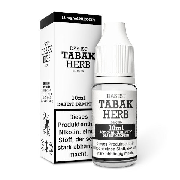 Das ist Dampfen Tabak Herb Liquid