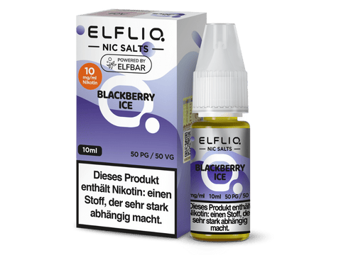ELFLIQ Blackberry Ice Nikotinsalz Liquid
