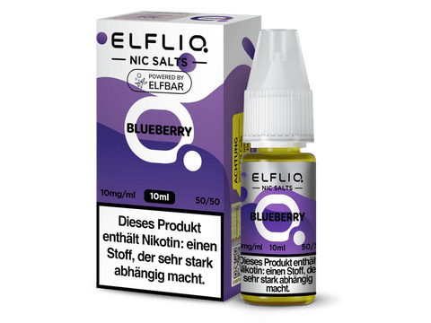 ELFLIQ - Blueberry - Nikotinsalz Liquid