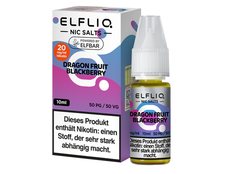 ELFLIQ Dragon Fruit Blackberry Nikotinsalz Liquid