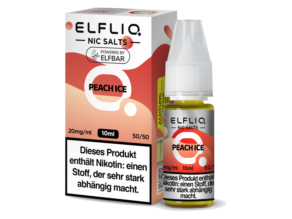 ELFLIQ - Peach Ice - Nikotinsalz Liquid
