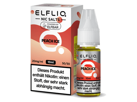 ELFLIQ - Peach Ice - Nikotinsalz Liquid