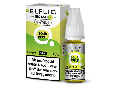 ELFLIQ - Sour Apple - Nikotinsalz Liquid