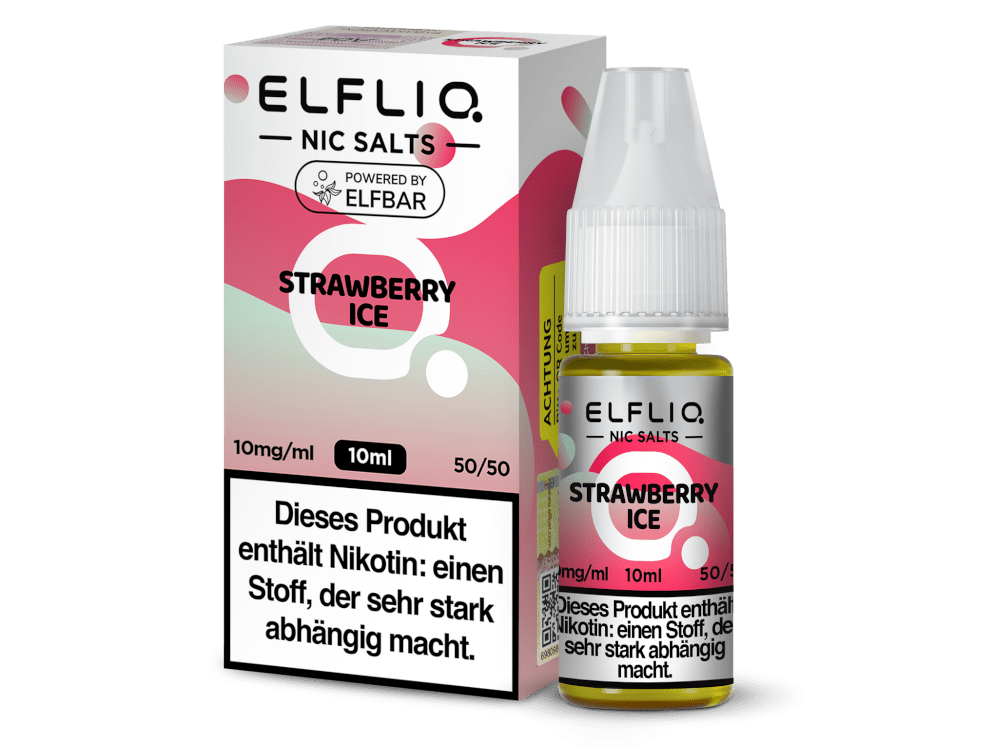 ELFLIQ - Strawberry Ice - Nikotinsalz Liquid