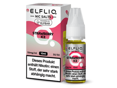 ELFLIQ - Strawberry Ice - Nikotinsalz Liquid