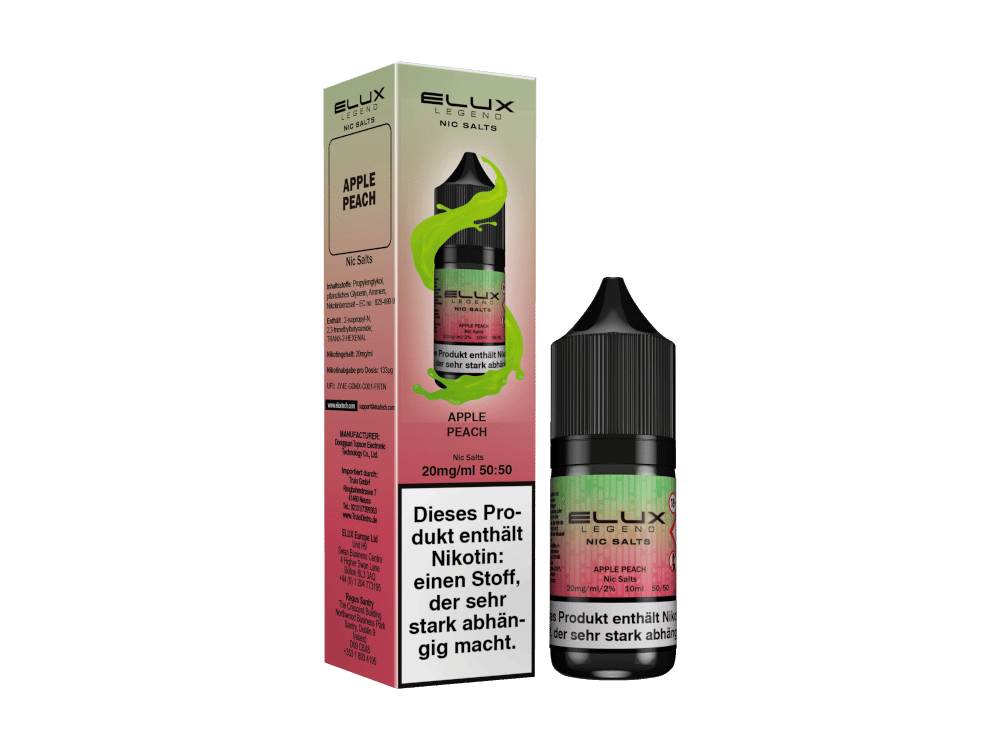 Elux Nikotinsalz Liquid Apple Peach