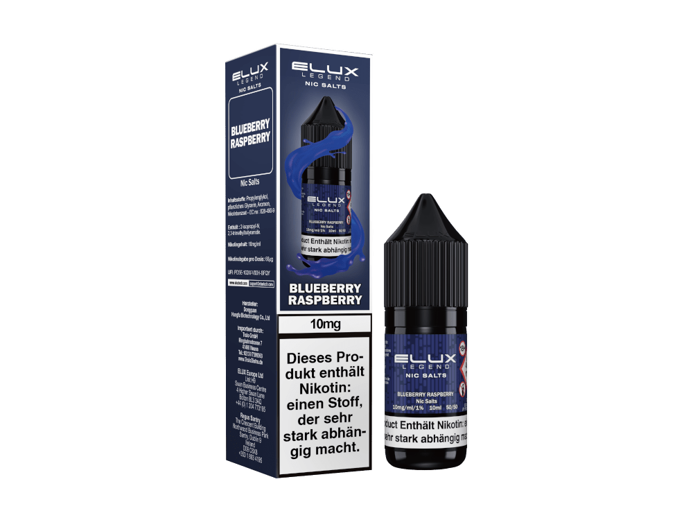 Elux Nikotinsalz Liquid Blueberry Raspberry