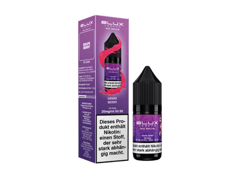 Elux Nikotinsalz Liquid Grape Berry