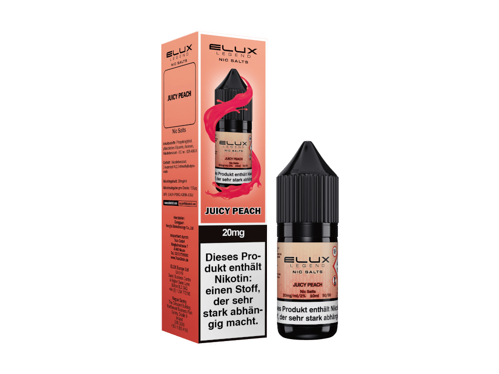 Elux Nikotinsalz Liquid Juicy Peach