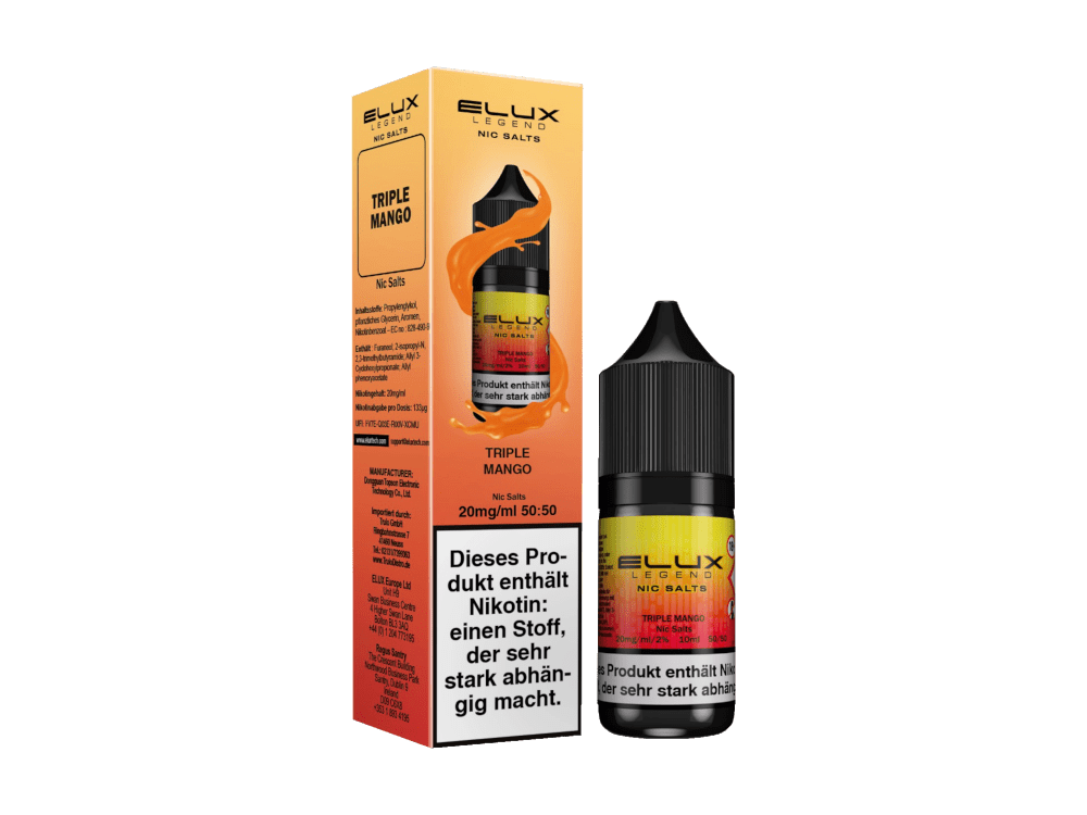 Elux Nikotinsalz Liquid Triple Mango