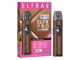 Elfbar Elfx Pro in braun — 1.200 mAh Akku, 45 W max. Leistung, 2 ml Pod-Tank