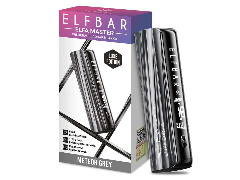 Elfbar Elfa Master Luxe Akku — Meteor Grey