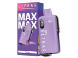 Elfbar Max in lila — 650 mAh Akku wechselbar, 1,5 ml Tank, USB-C Ladung