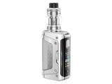 GeekVape Aegis Legend 5 in Frost Silver — 200 W Leistung, IP68 Schutz, 2× 21700 Wechselakku