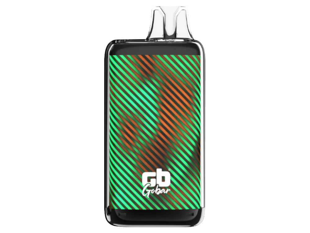 GOBAR Kong Max in Green Stripes — 20 ml Einweg mit Top-Fill, 30.000 Züge, 20 mg/ml Nikotinsalz