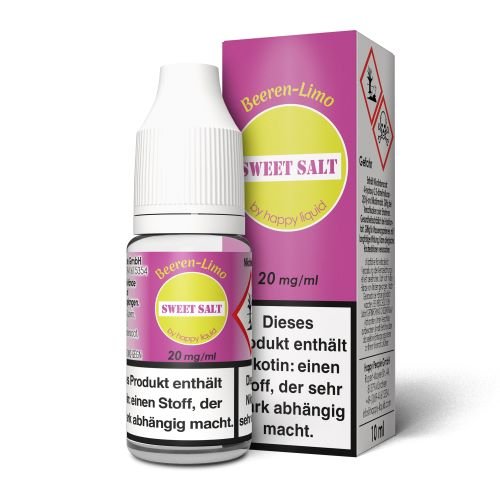 Happy Liquid Sweet Salt Beeren Limo Nikotinsalz Liquid