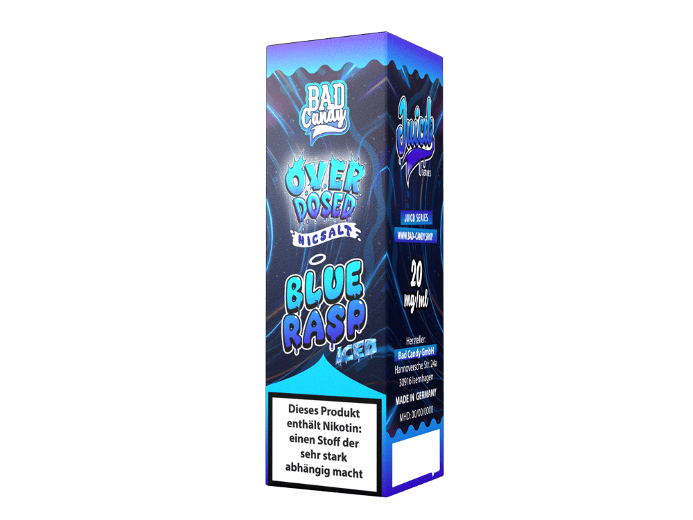 Bad Candy Juicd Blue Rasp Nikotinsalz Liquid