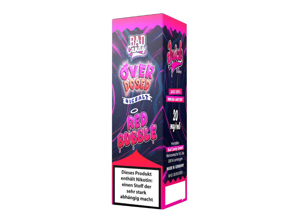 Bad Candy Juicd Red Bubble Nikotinsalz Liquid