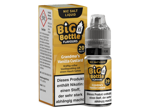 Big Bottle Grandma's Vanilla Custard Nikotinsalz Liquid