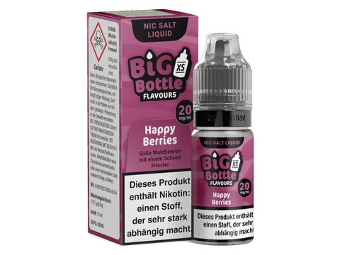 Big Bottle Happy Berries Nikotinsalz Liquid