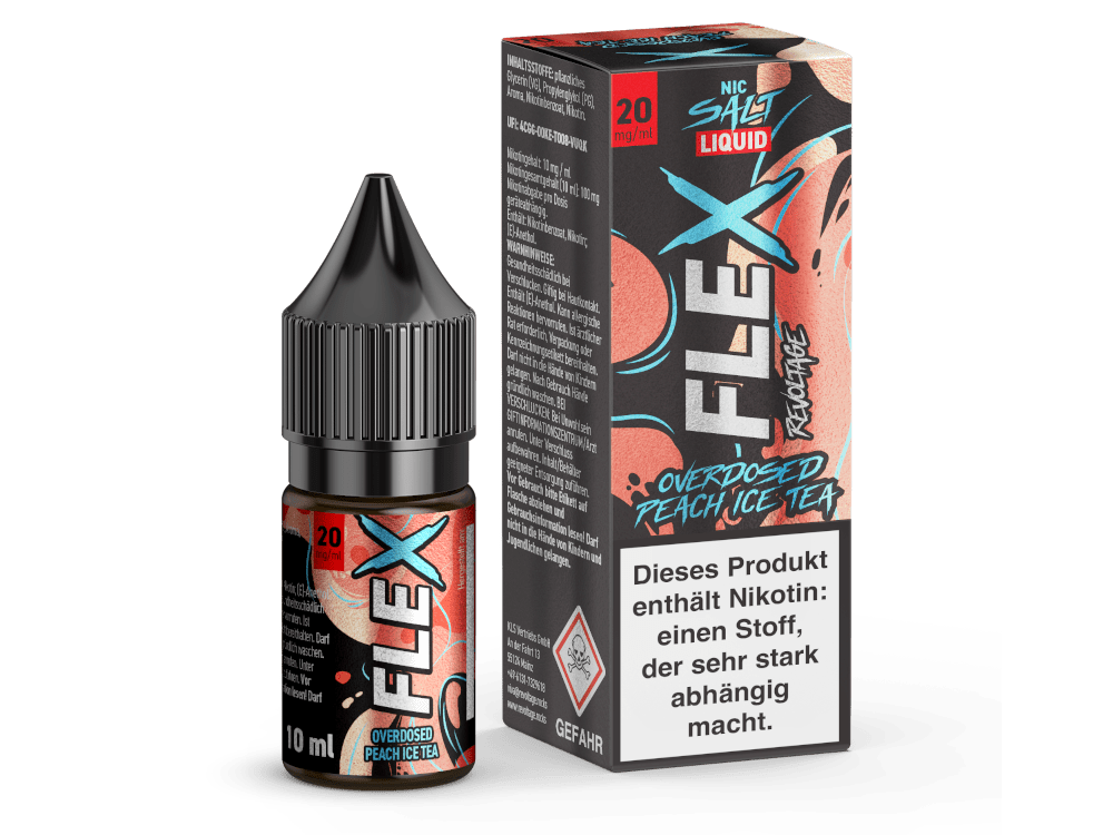 Revoltage FLEX Peach Ice Tea Nikotinsalz Liquid