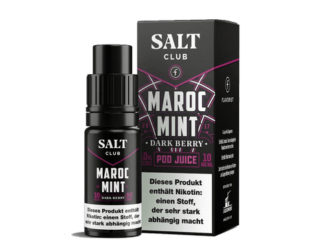 Salt Club Flavorist Maroc Mint Dark Berry Nikotinsalz Liquid