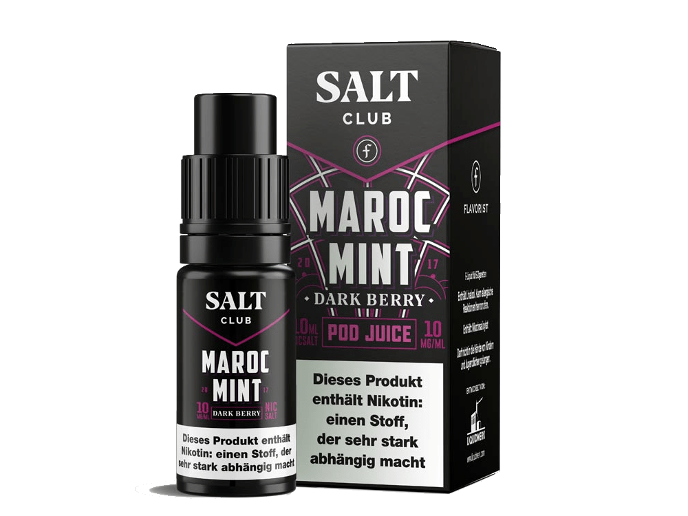 Salt Club Flavorist Maroc Mint Dark Berry Nikotinsalz Liquid