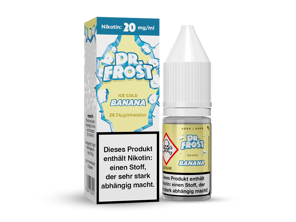 Dr. Frost Banana Ice Nikotinsalz Liquid