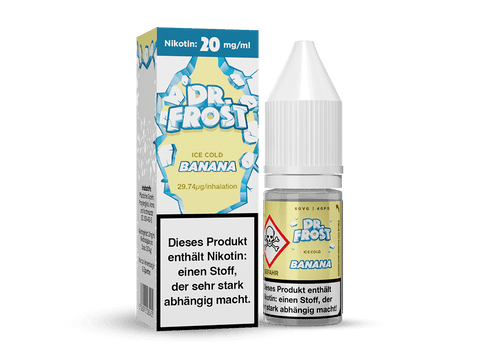 Dr. Frost Ice Cold Banana Nikotinsalz Liquid