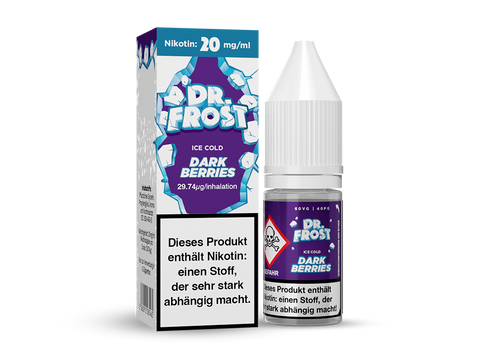 Dr. Frost Ice Cold Dark Berries Nikotinsalz Liquid