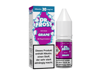 Dr. Frost Ice Cold Grape Nikotinsalz Liquid