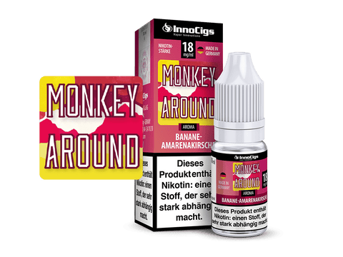 InnoCigs Monkey Around Banane-Amarenakirsche Aroma Liquid