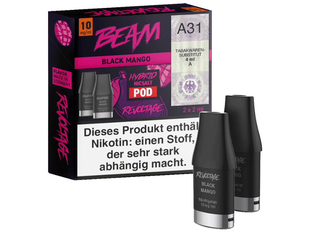 Revoltage Beam Prefilled Pods (10 mg/ml)