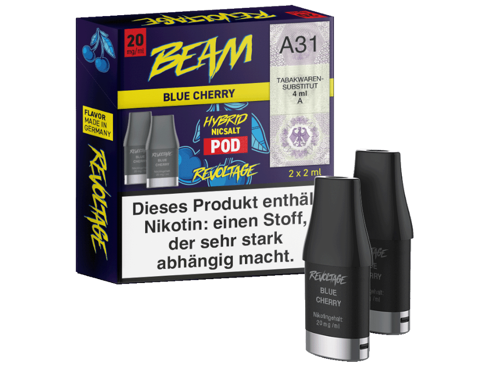 Revoltage Beam Prefilled Pods (20 mg/ml)