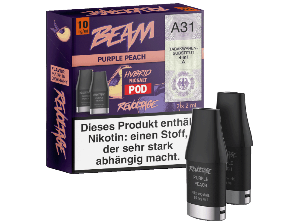 Revoltage Beam Prefilled Pods (10 mg/ml)