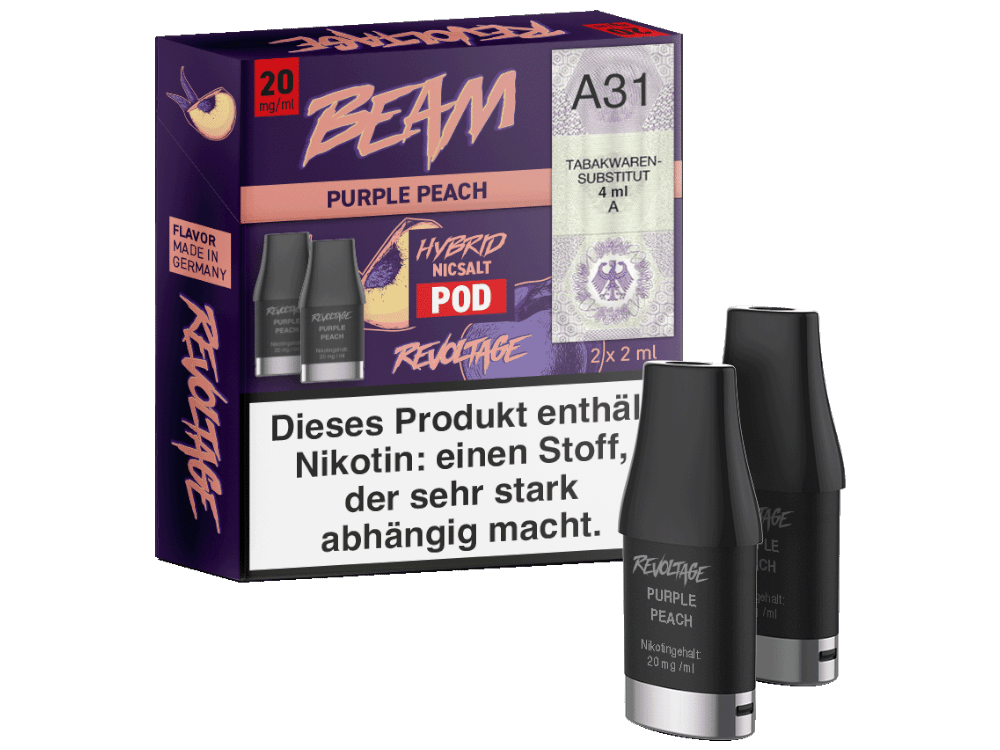 Revoltage Beam Prefilled Pods (20 mg/ml)