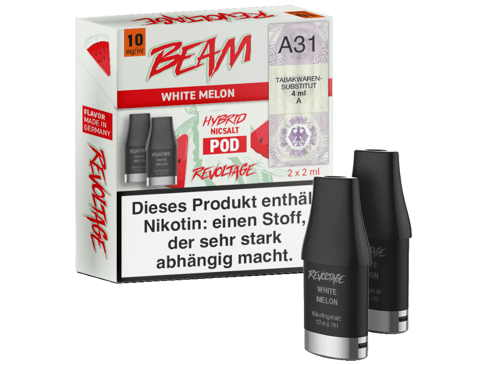 Revoltage Beam Prefilled Pods (10 mg/ml)