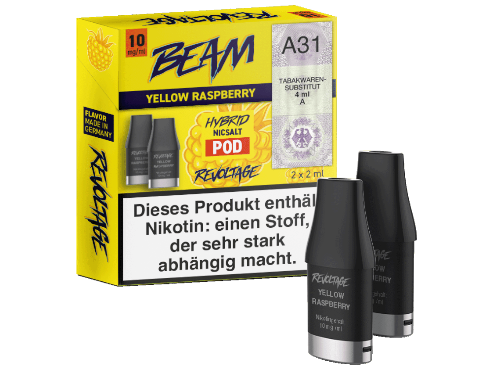 Revoltage Beam Prefilled Pods (10 mg/ml)