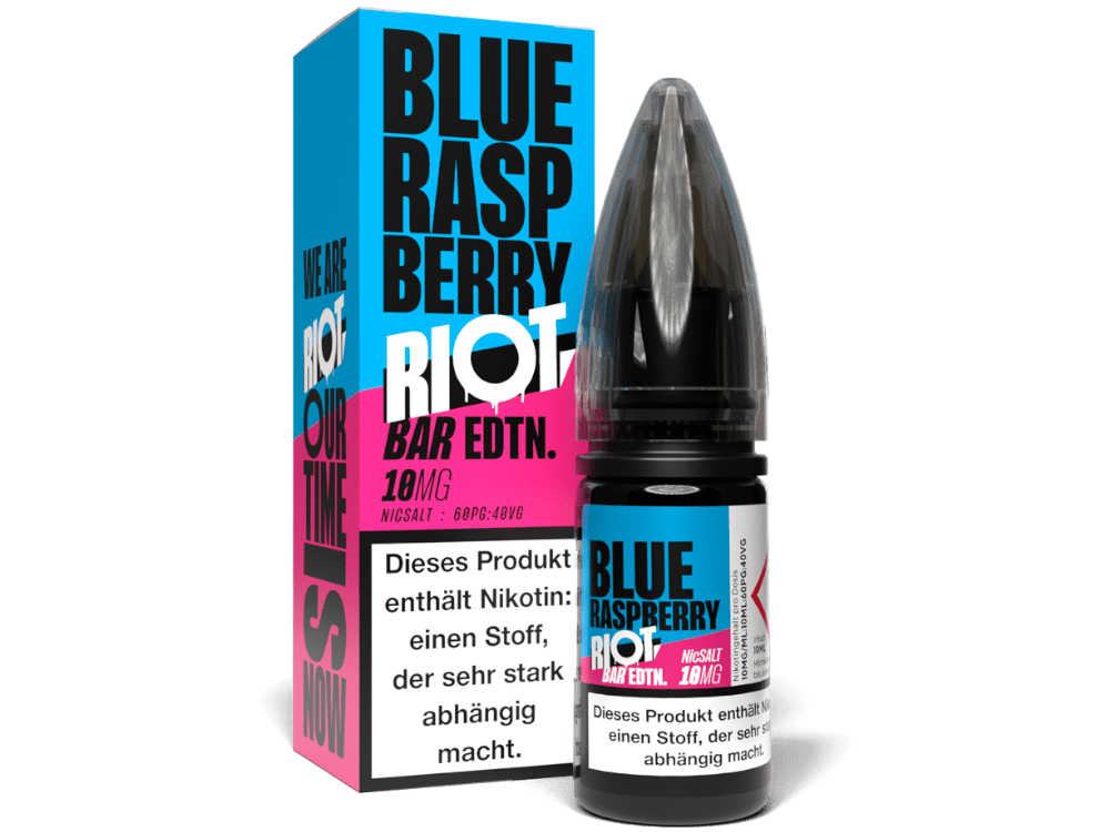 Riot Squad BAR EDTN Blue Raspberry Nikotinsalz Liquid