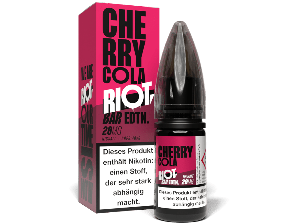 Riot Squad BAR EDTN Cherry Cola Nikotinsalz Liquid