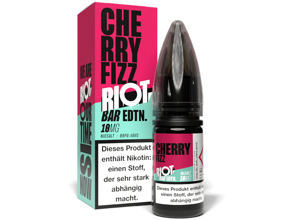 Riot Squad BAR EDTN Cherry Fizz Nikotinsalz Liquid