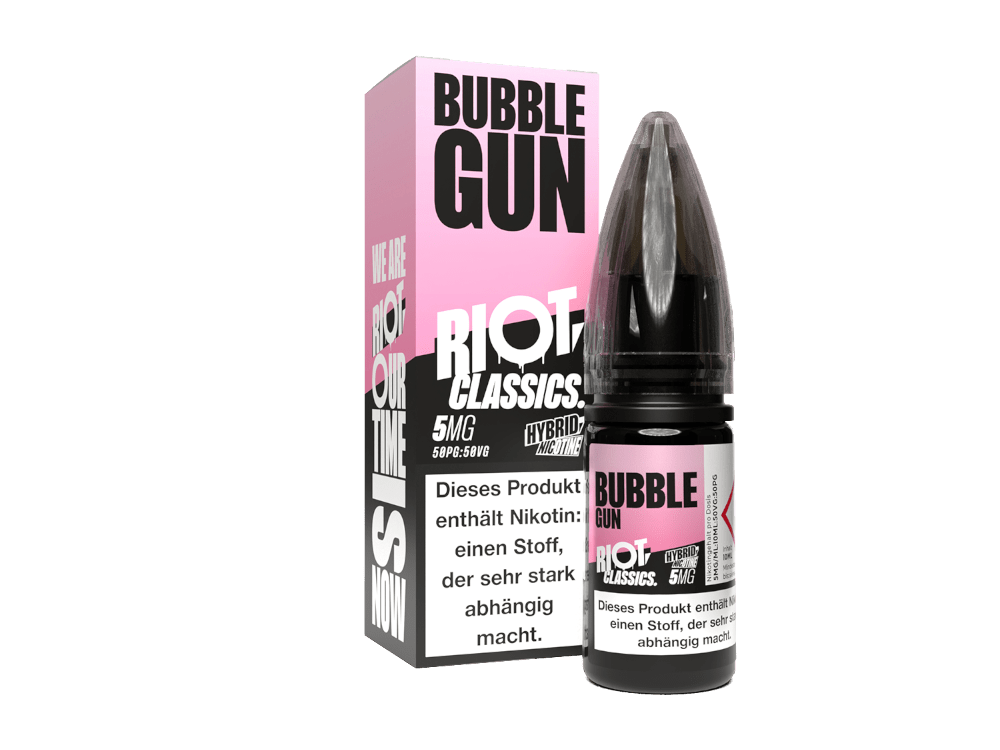 Riot Squad Classics Bubblegun Hybrid Nikotinsalz Liquid