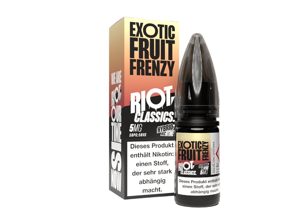 Riot Squad Classics Exotic Fruit Frenzy Hybrid Nikotinsalz Liquid