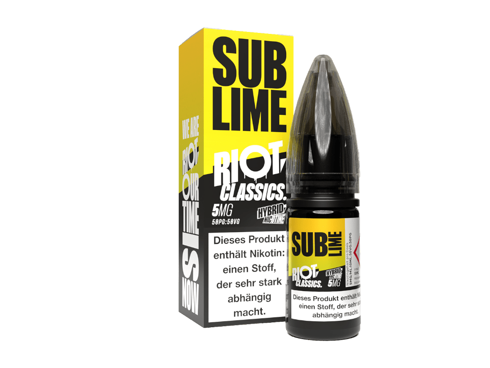 Riot Squad Classics Sub Lime Hybrid Nikotinsalz Liquid