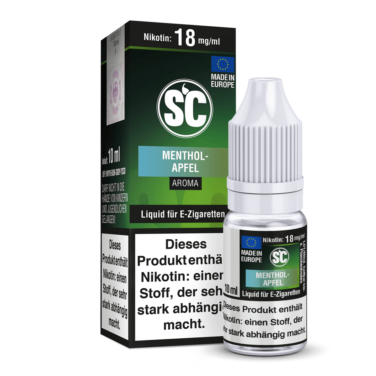 SC Menthol-Apfel Liquid
