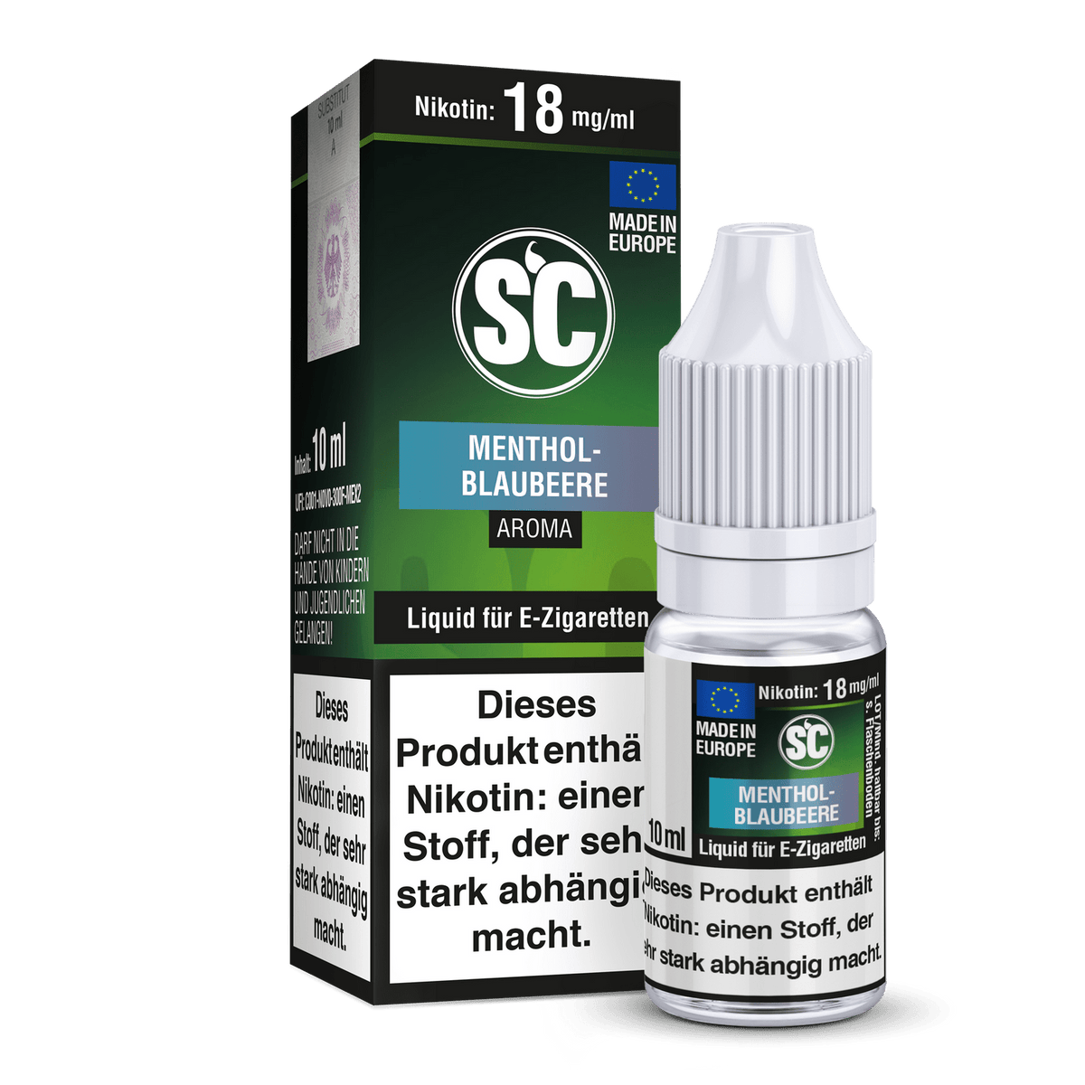 SC Menthol-Blaubeere Liquid