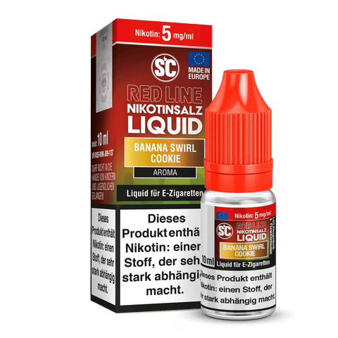 SC Red Line Banana Swirl Cookie Nikotinsalz Liquid