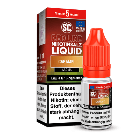 SC Red Line Caramel Nikotinsalz Liquid