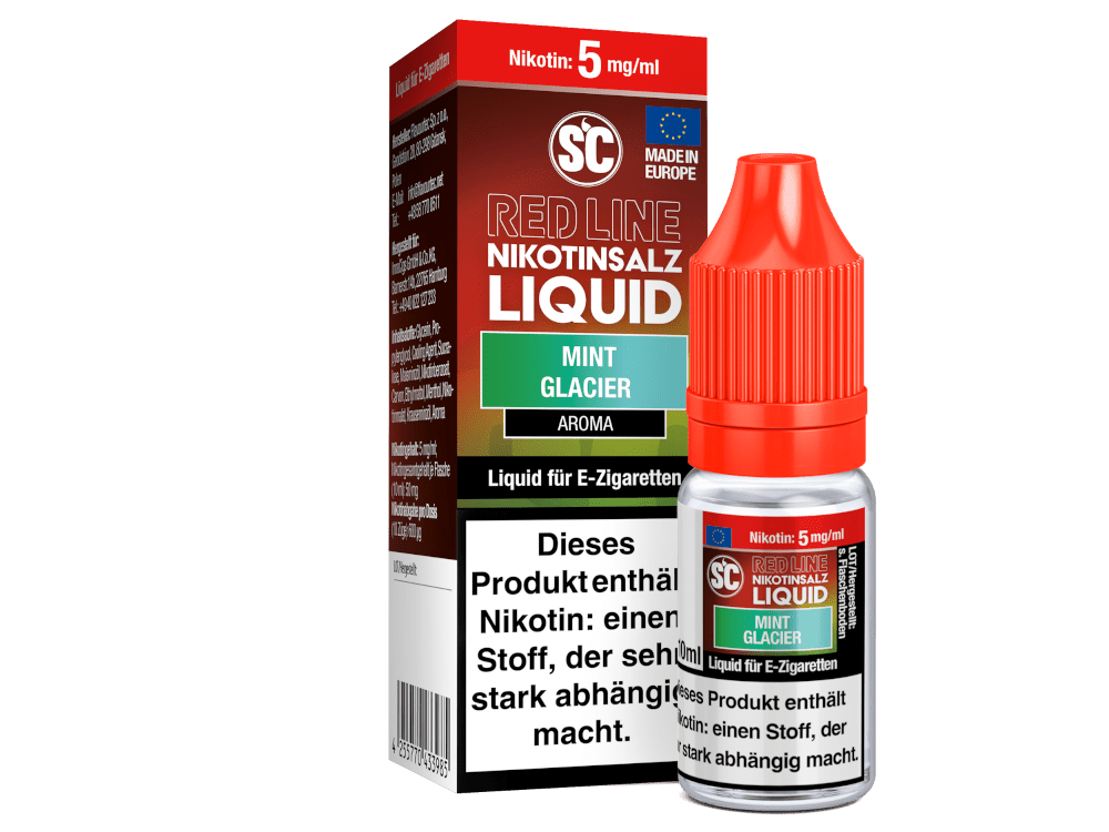 SC Red Line Mint Glacier Nikotinsalz Liquid